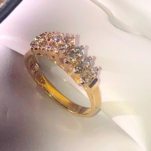 14k Gold and Diamond Ring